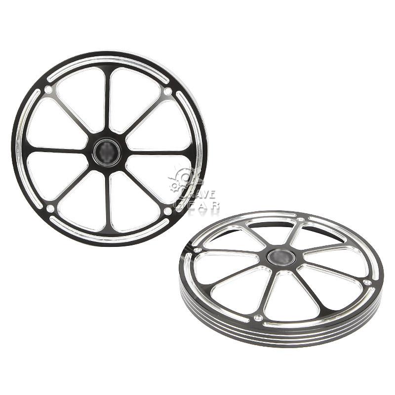 CNC Rear Speaker Grill Covers For Harley Davidson Electra Glide Classic FLHTC eBay