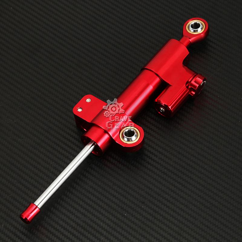 Red Steering Damper Stabilizer For Honda CBR 600 F3 F4 F4i 250 929 954