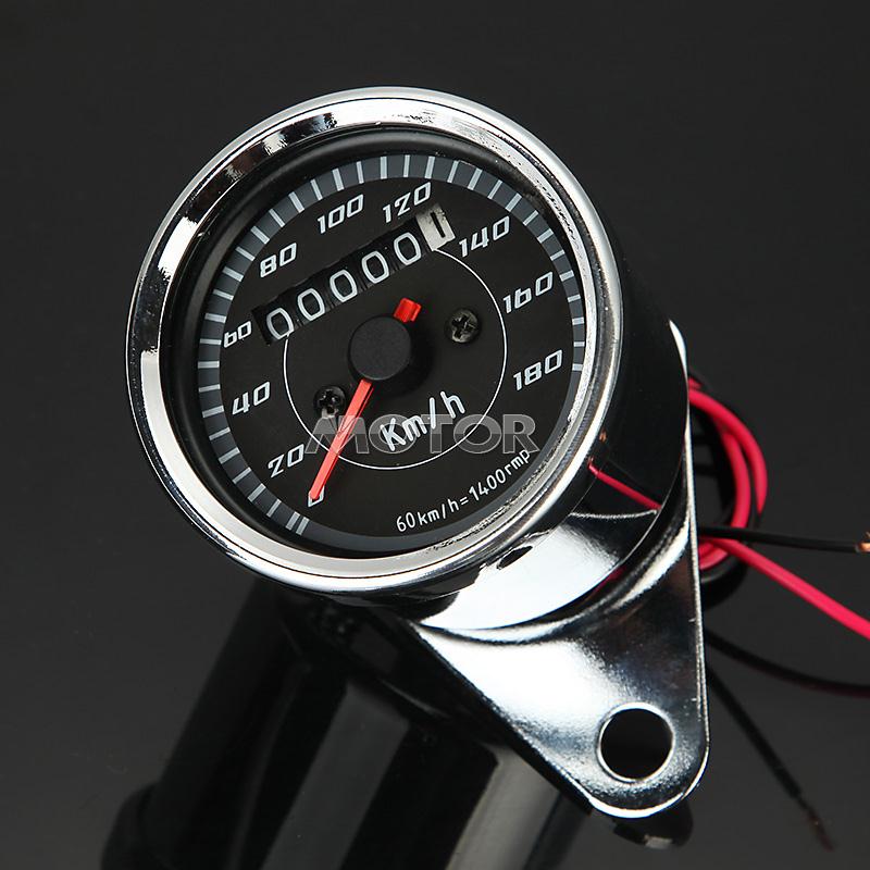custom chopper speedometer