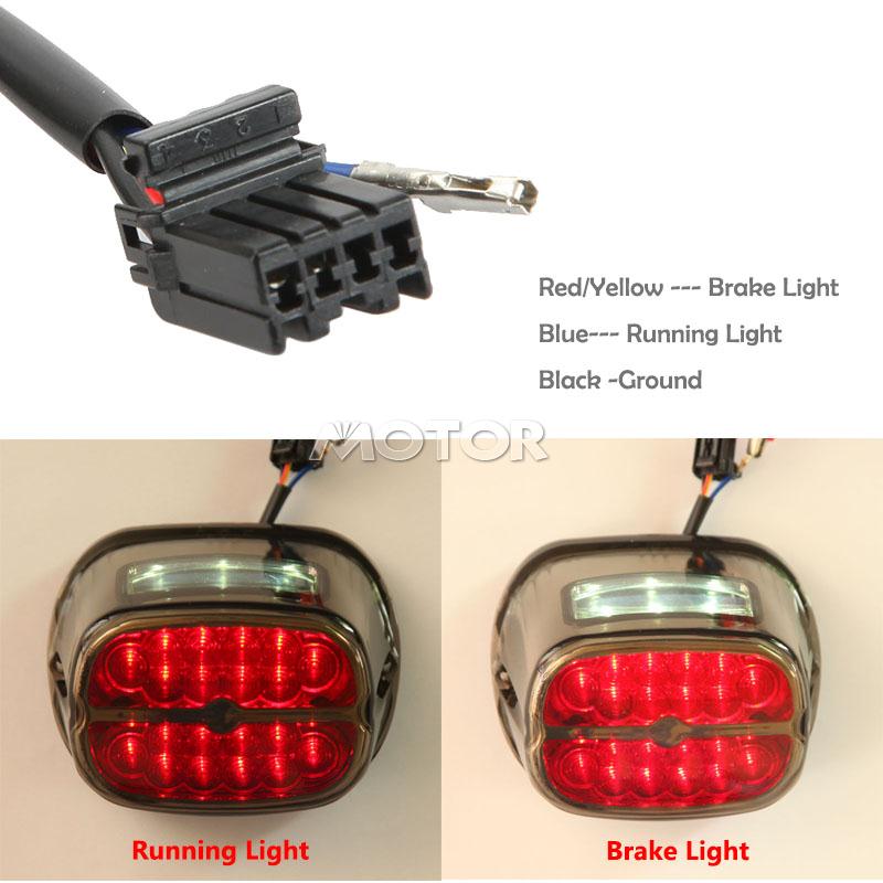 Tail Brake Turn Signal Led Light For Harley Davidson Electra Glide
