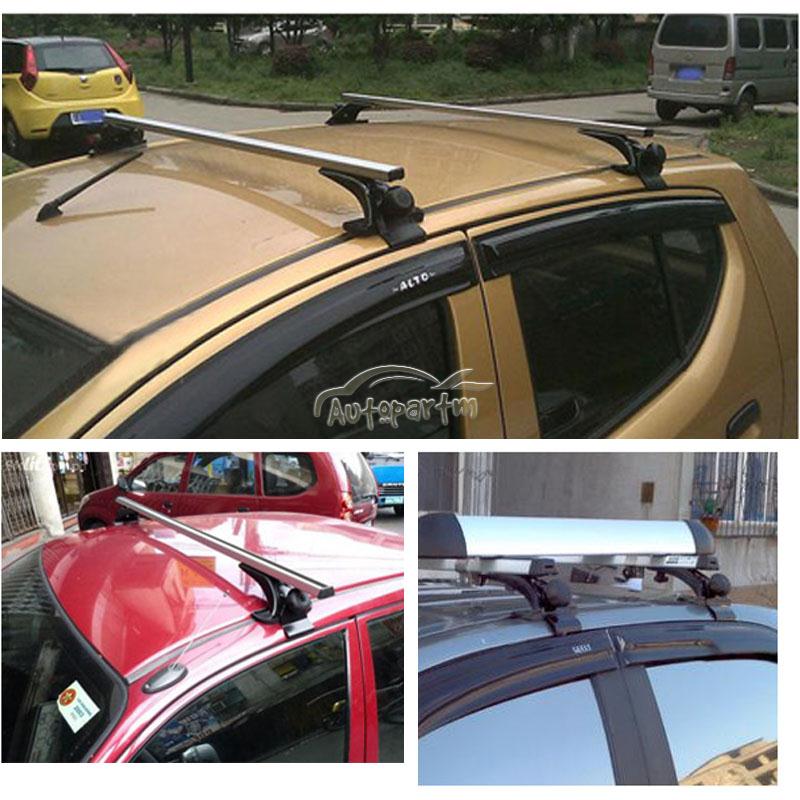 2Pcs 47inch Car Top Luggage Cross Bars Roof Rack Ski Carrier Fit Toyota