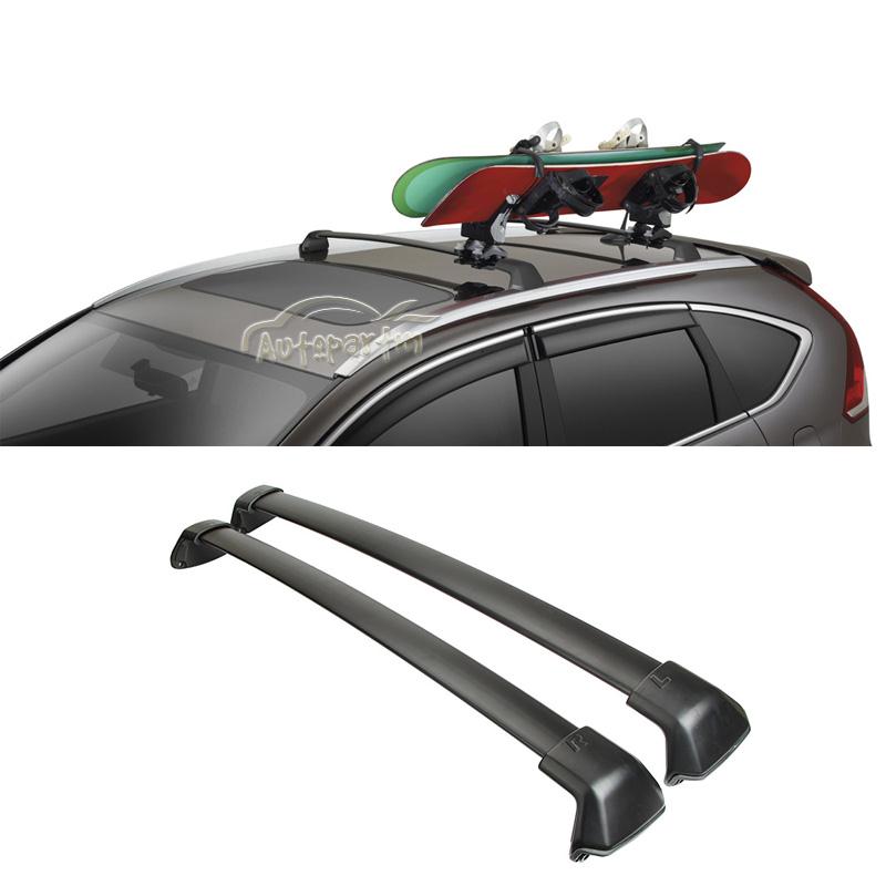 2X ROOF RACK CROSS BAR KAYAK SNOWBOARD SKI CARGO CARRIER FIT FOR 1215