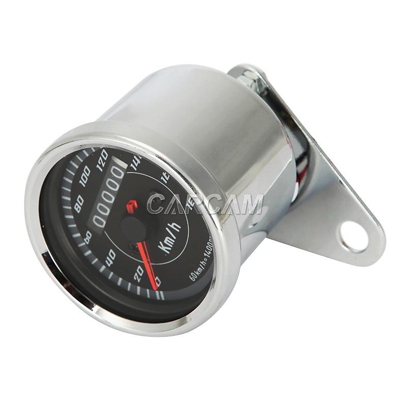 Dual Odometer Speedometer Gauge C For Harley Softail Springer Heritage