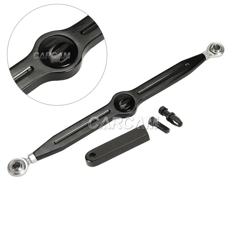 Black Knuckle Shift Linkage For Harley Softail Road King Electra Glide