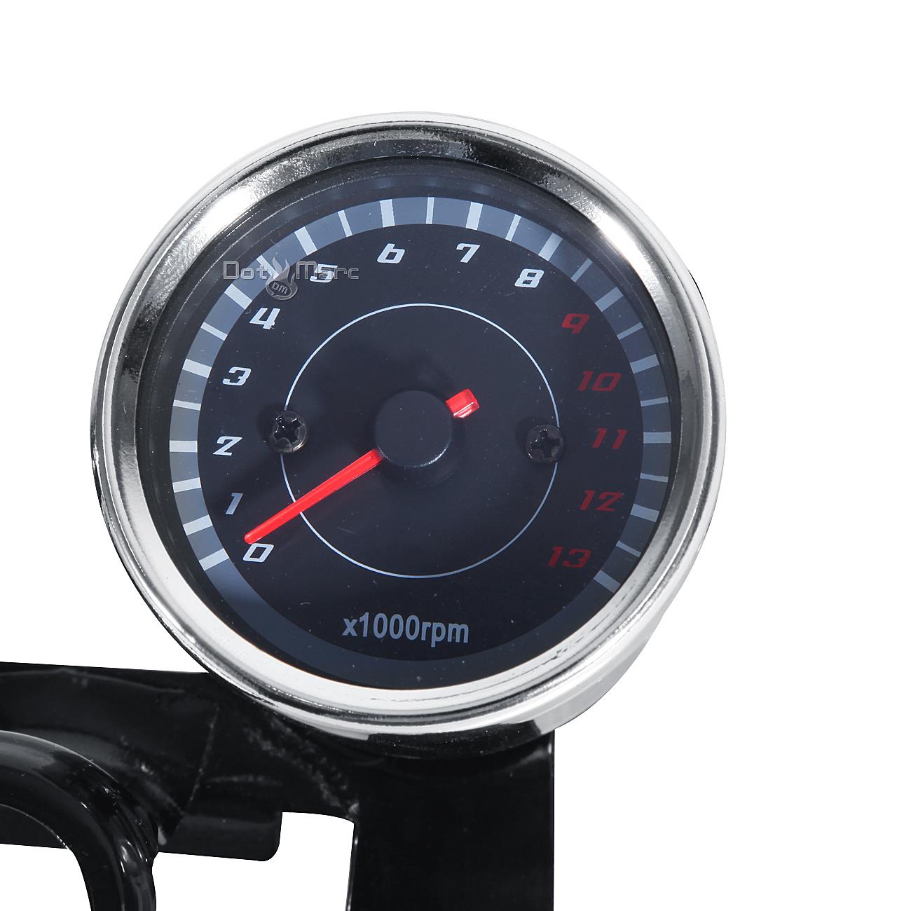 Motorcycle Odometer Speedometer Tachometer Speedo Meter LED For Honda