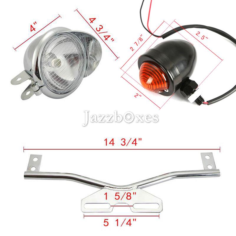 Headlight Turn Signals Light Bar For Yamaha Stratoliner XV 1900