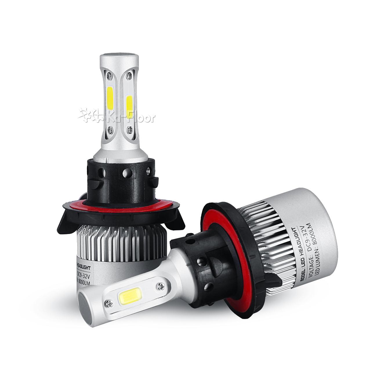 2x h13 9008 120w led headlight bridgelux kit hi low beam 2x h13 9008 120w led headlight bridgelux kit hi low beam