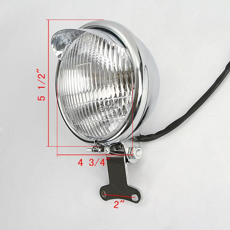 Motorcycle Custom Headlight Fit Harley Softail Springer Heritage