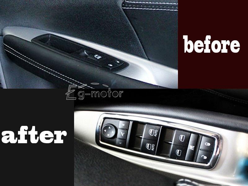 For Jeep Grand Cherokee 2012 2014 Chrome Car Door Window