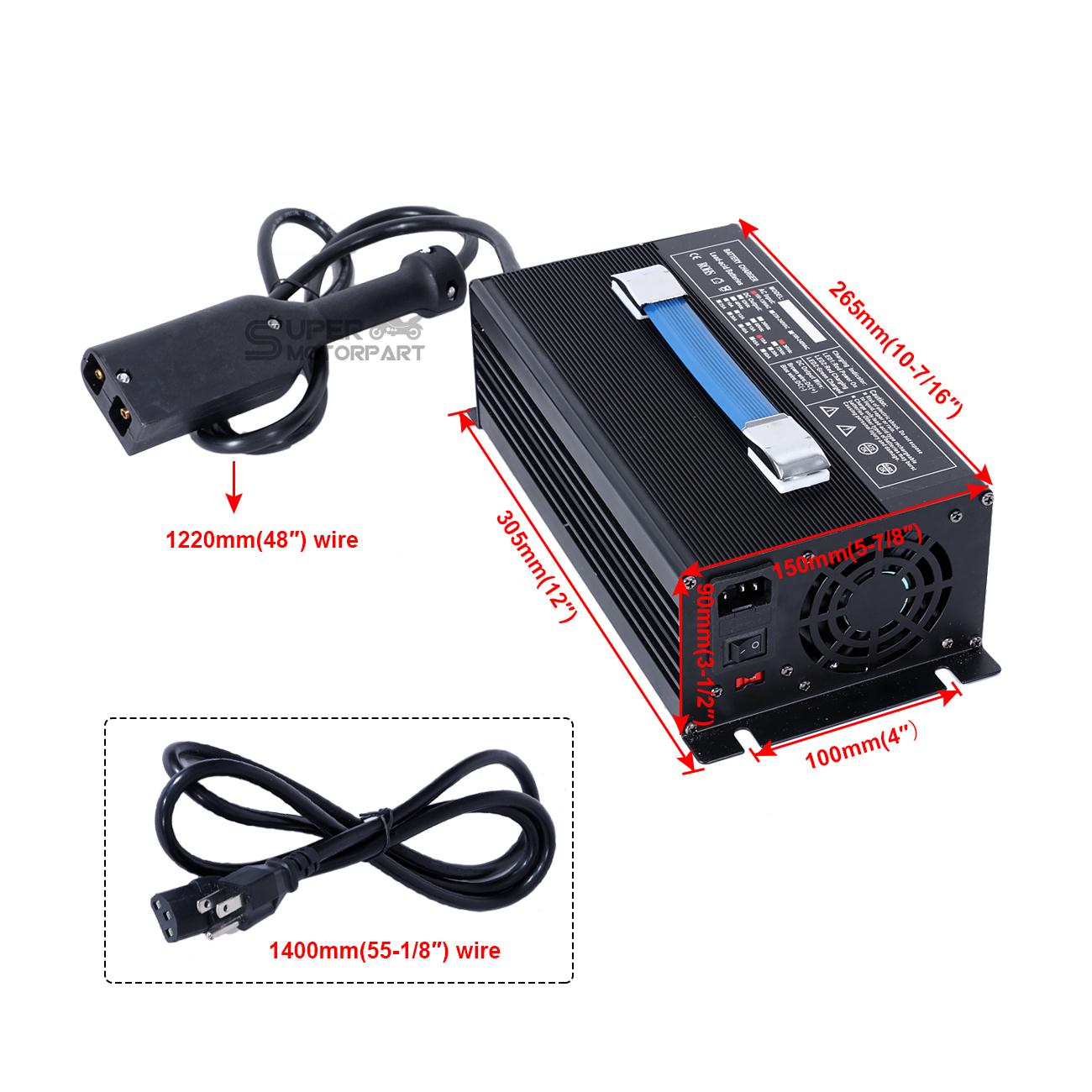 36V 36 Volt Golf Cart Battery Charger For EZGO TXT Star Powerwise