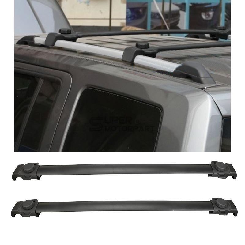 82210804 Fit For Jeep Patriot 20072015 OE Style Black Roof Rack Cross
