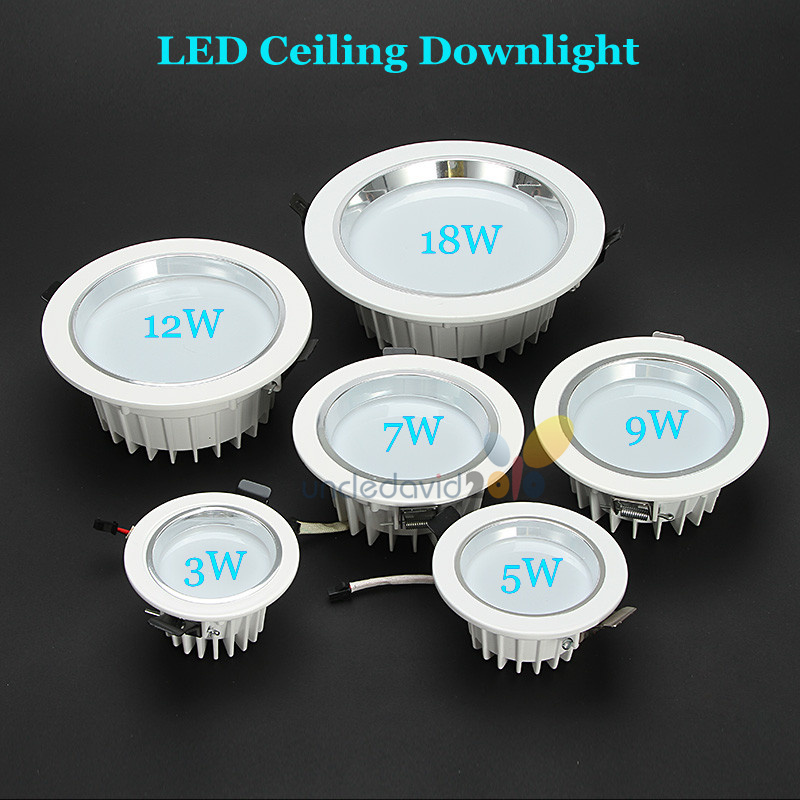 Frosted LED Deckenleuchte Downlight Einbaustrahler Lampe Warmweiß kaltweiß -> Led Deckenleuchte Warmweiß Frosted LED Deckenleuchte Downlight Einbaustrahler Lampe Warmweiß kaltweiß -> Led Deckenleuchte Warmweiß