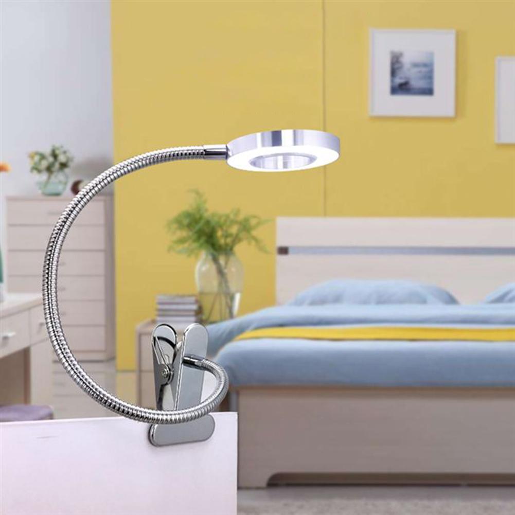 Led Book Light Usb Clip On Eye Protection Bedroom Reading Lamp Bed Desk Light Ebay
