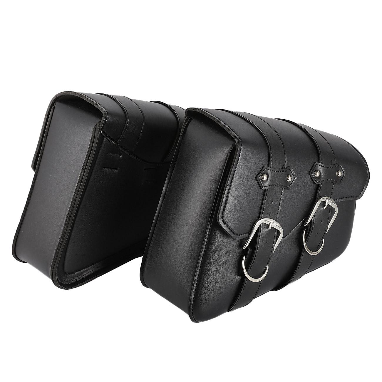 Motorcycle Black Side Saddle Bags For Harley Davidson Sportster XL883 1200 Motorcycle Black Side Saddle Bags For Harley Davidson Sportster XL883 1200