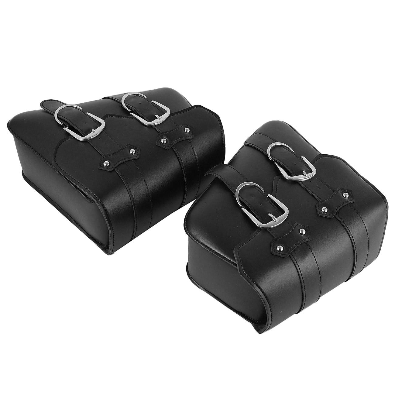 Motorcycle Black Side Saddle Bags For Harley Davidson Sportster XL883 1200 Motorcycle Black Side Saddle Bags For Harley Davidson Sportster XL883 1200