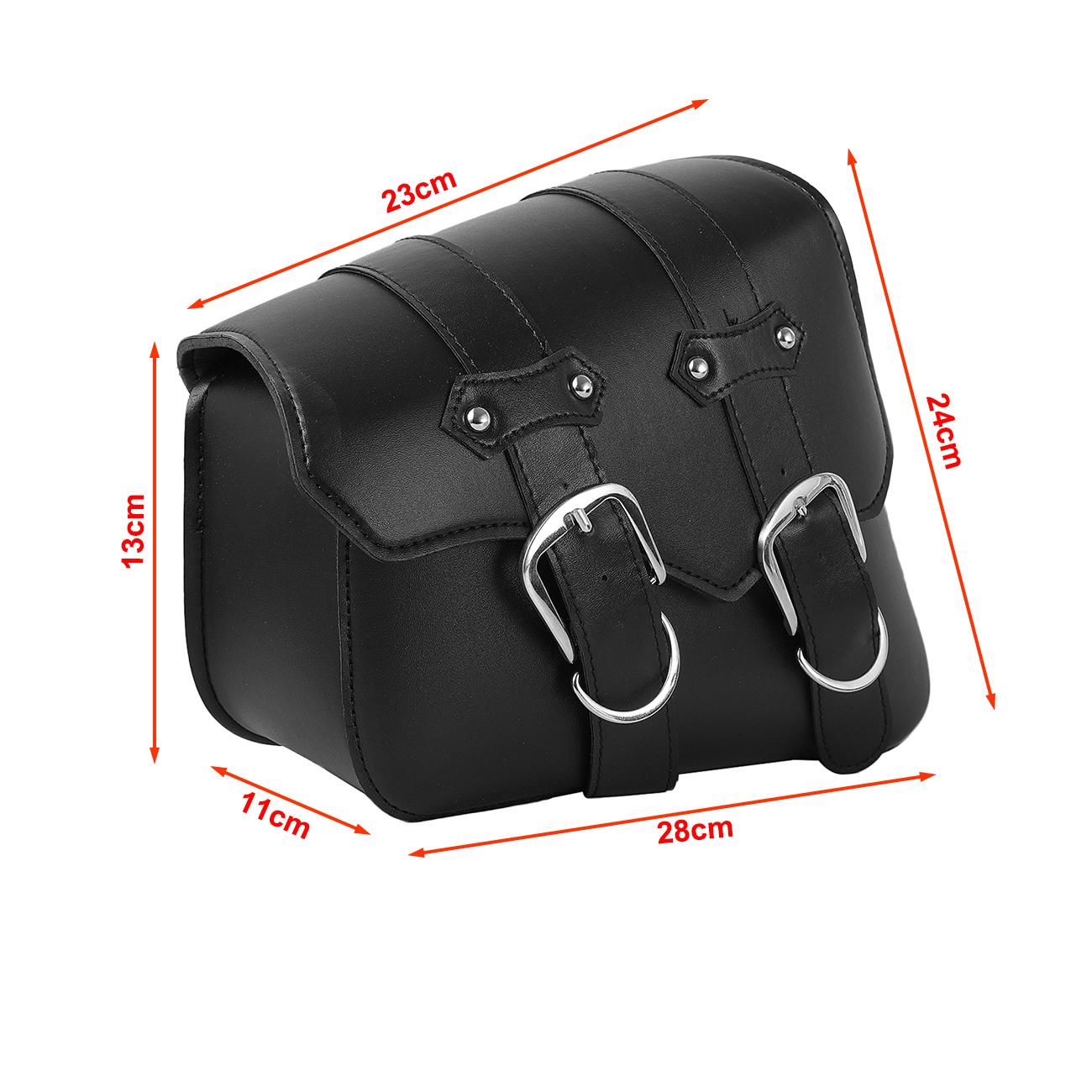 Motorcycle Black Side Saddle Bags For Harley Davidson Sportster XL883 1200 Motorcycle Black Side Saddle Bags For Harley Davidson Sportster XL883 1200