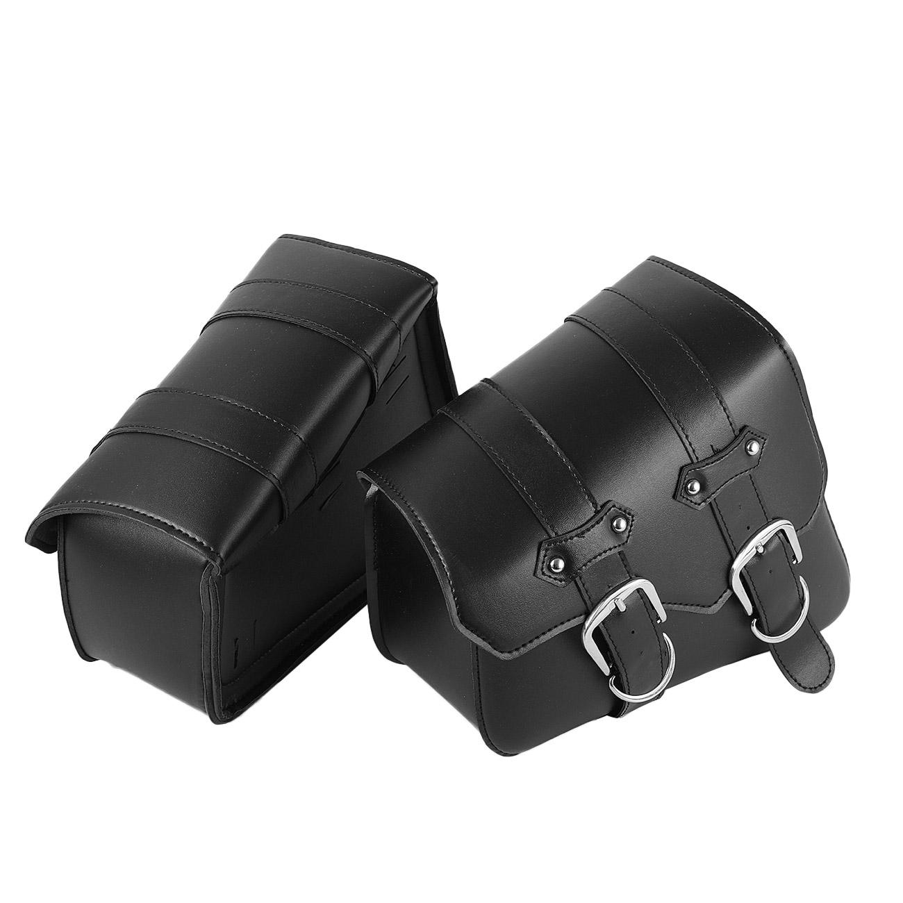 Motorcycle Black Side Saddle Bags For Harley Davidson Sportster XL883 1200 Motorcycle Black Side Saddle Bags For Harley Davidson Sportster XL883 1200