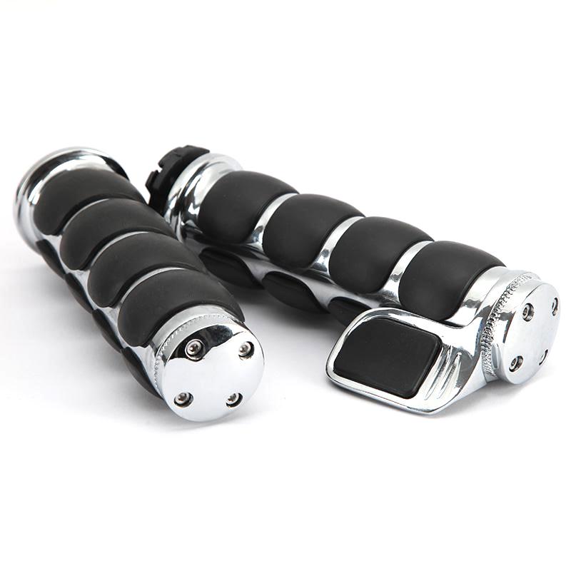 1" Handlebar Hand Grips For Harley Davidson Electra Glide ...