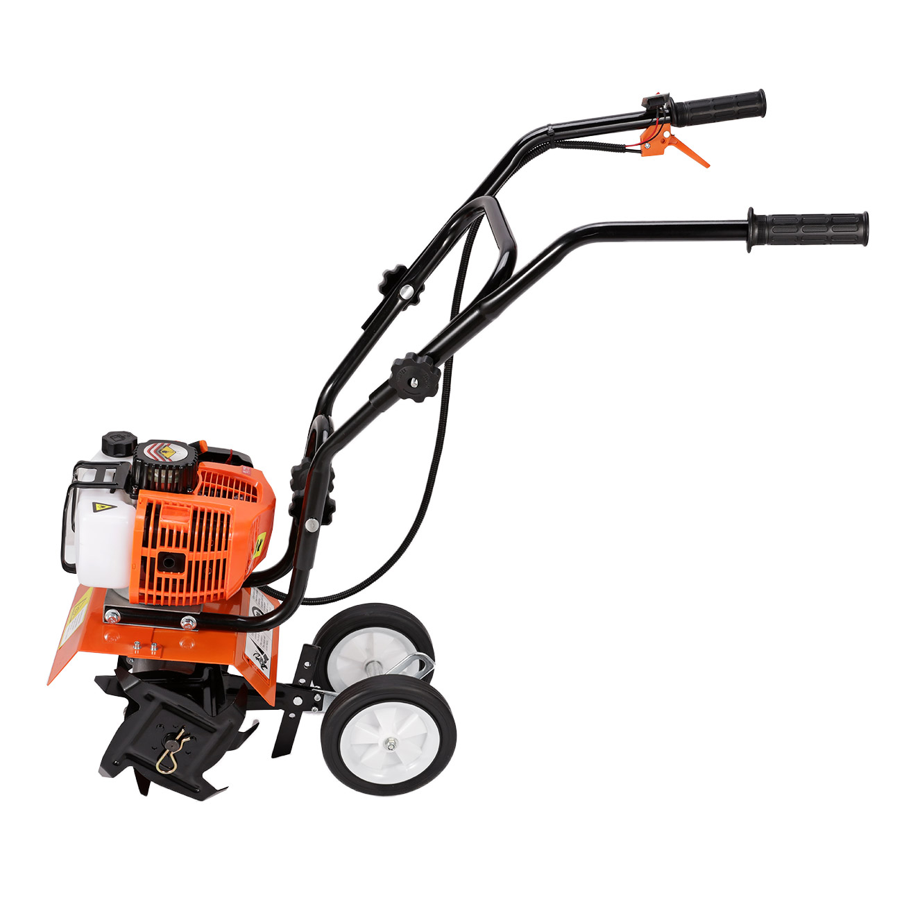 52cc Garden Farm Tiller Cultivator Gas Powered 2 Stroke 1.25kw Tilling