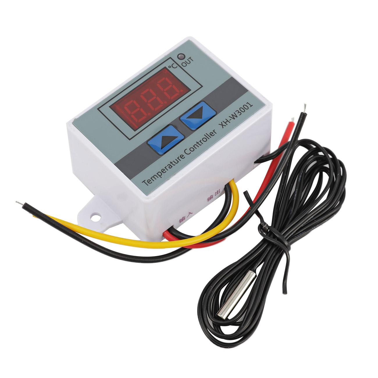 Digital 220V LED Temperature Controller 10A Thermostat Switch Control Probe New